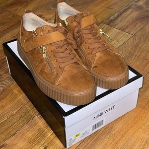 Nine West BuckleUp 50 Sneakers, Women Size 10M